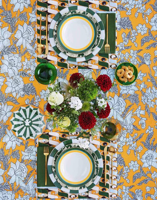 Placemat Set Of 2 La DoubleJ: Third Eye Placemat Set Of 2 La DoubleJ: Third Eye TBM0001LIN005