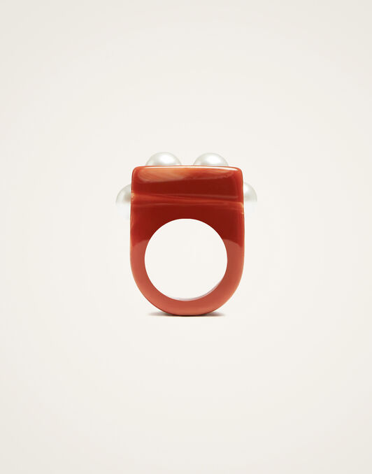 Nefertiti Ring La DoubleJ: Solid Pink Nefertiti Ring La DoubleJ: Solid Pink RIN0007POL007