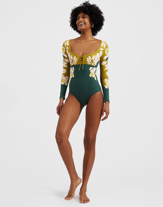 Sunset Suit La DoubleJ: Jasmine Blu Placée Sunset Suit La DoubleJ: Jasmine Blu Placée SWI0044LYC006