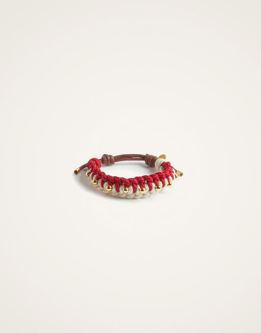 Better Together Bracelet La DoubleJ: Bicolor Red & Ivory Better Together Bracelet La DoubleJ: Bicolor Red & Ivory BAC0011ROP001