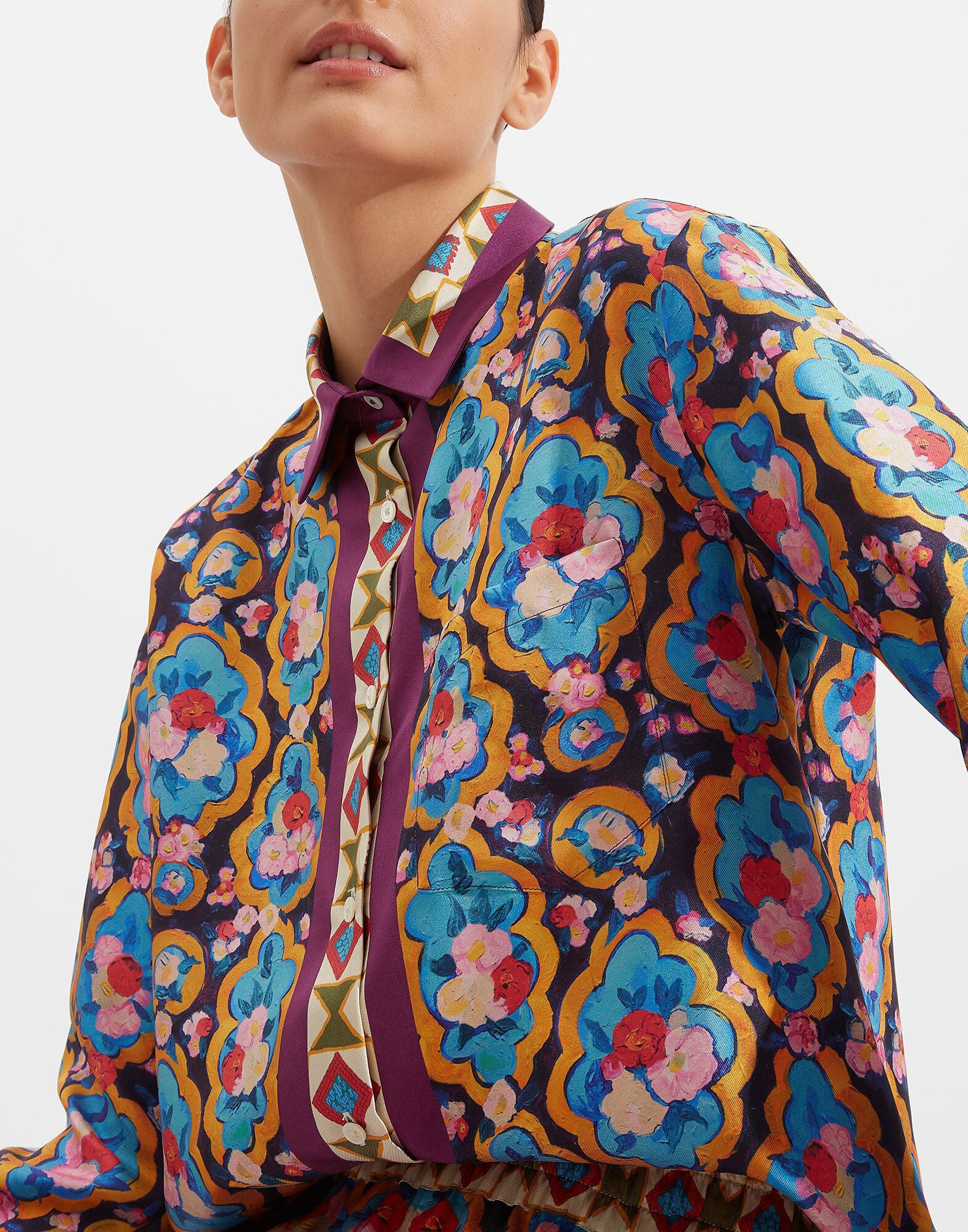 Boy Shirt La DoubleJ: Matisse Placée SHI0040SIL006