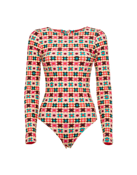 Surf Suit LaDoubleJ: Groovy Dot Giallo SWI0001LYC001