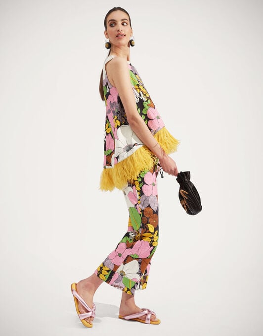 La Scala Top (With Feathers) La DoubleJ: Big Flower La Scala Top (With Feathers) La DoubleJ: Big Flower streetstyle_91