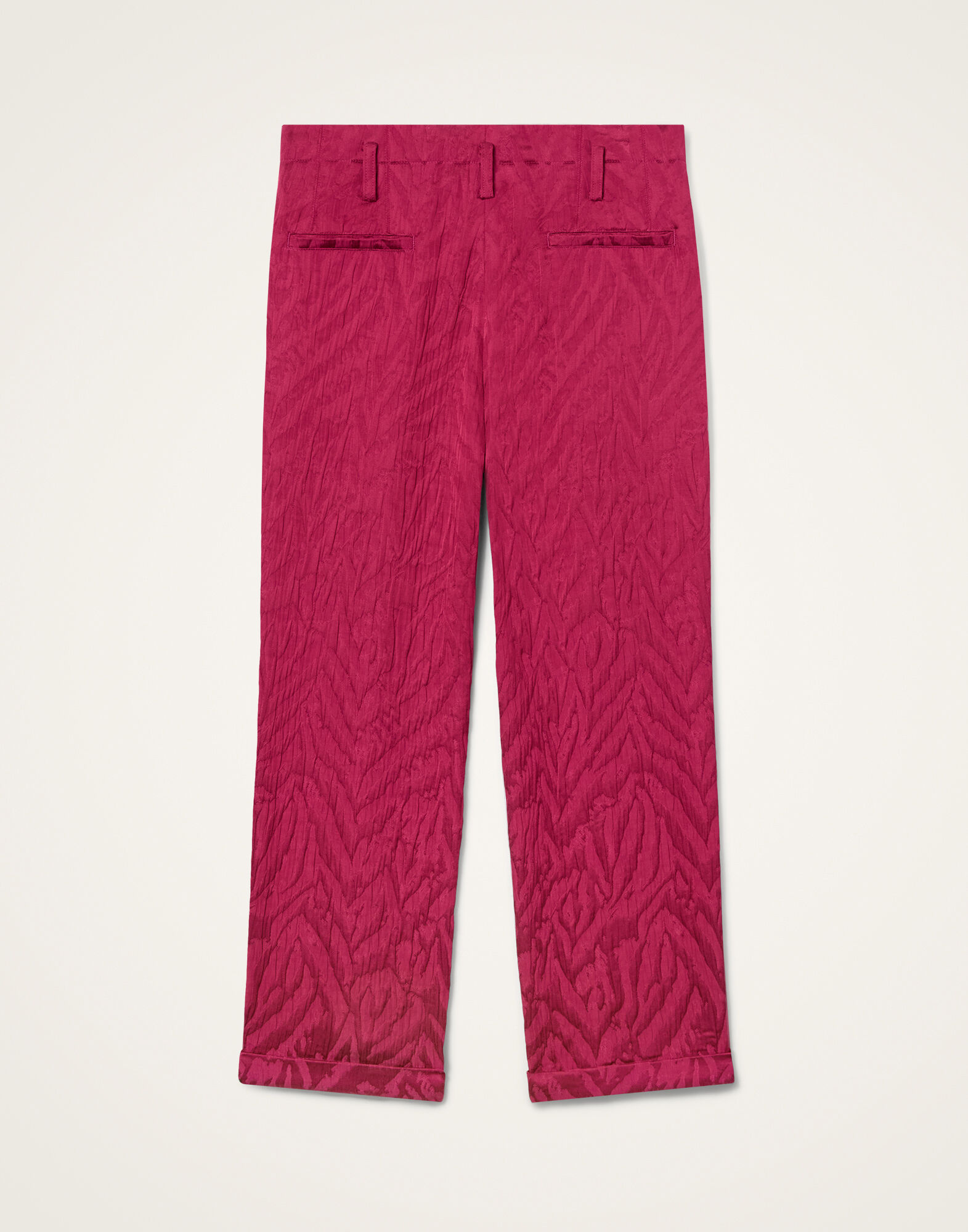 Sigaretta Pants La DoubleJ: Animalier Raspberry TRO0215JCQ118