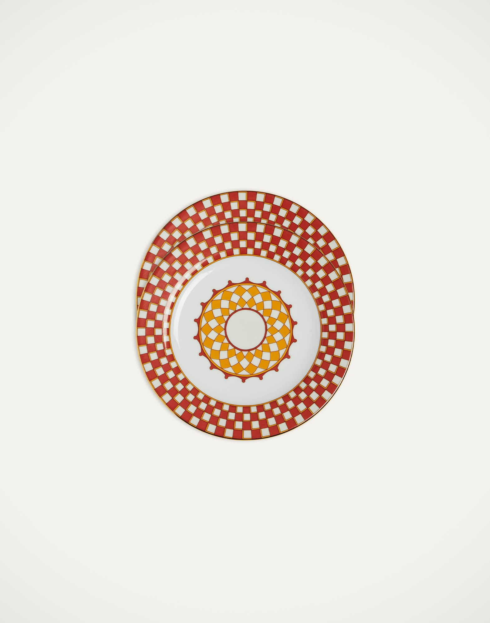 Dessert Plates Set Of 2 La DoubleJ: Apollo Brick Dessert Plates Set Of 2 La DoubleJ: Apollo Brick DES0002CER001