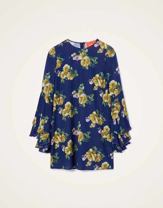 Friday Dress La DoubleJ: Riptide Midnight Blue Friday Dress La DoubleJ: Riptide Midnight Blue DRE0852VIS019