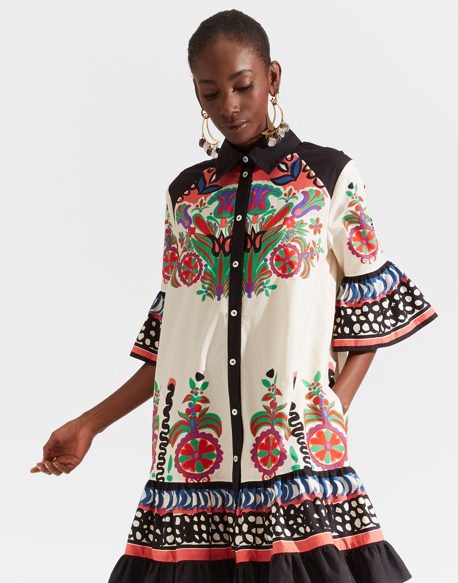 Choux Dress La DoubleJ: Calata Choux Dress La DoubleJ: Calata DRE0205COT015