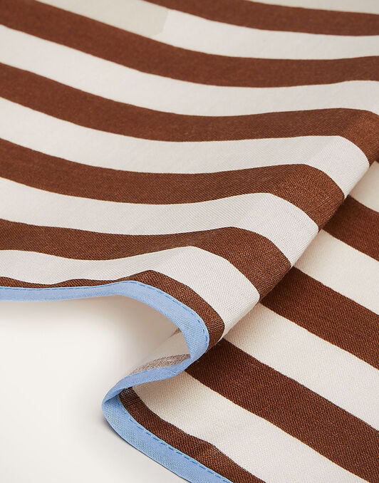 Large Napkins Set Of 2 La DoubleJ: Riviera Cioccolato Large Napkins Set Of 2 La DoubleJ: Riviera Cioccolato NAP0010LIN001