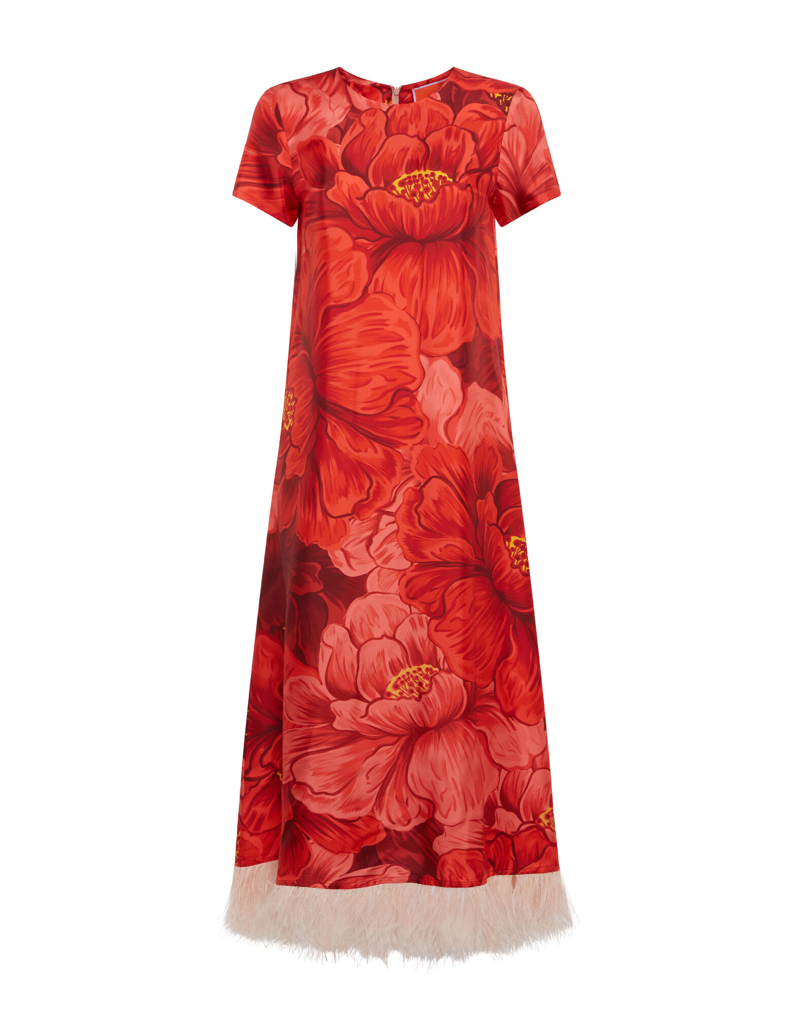 Swing Dress La DoubleJ: Ruby Red DRE0864SIL026