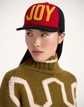 Babeball Cap La DoubleJ: Solid Red HAT0023WOL024