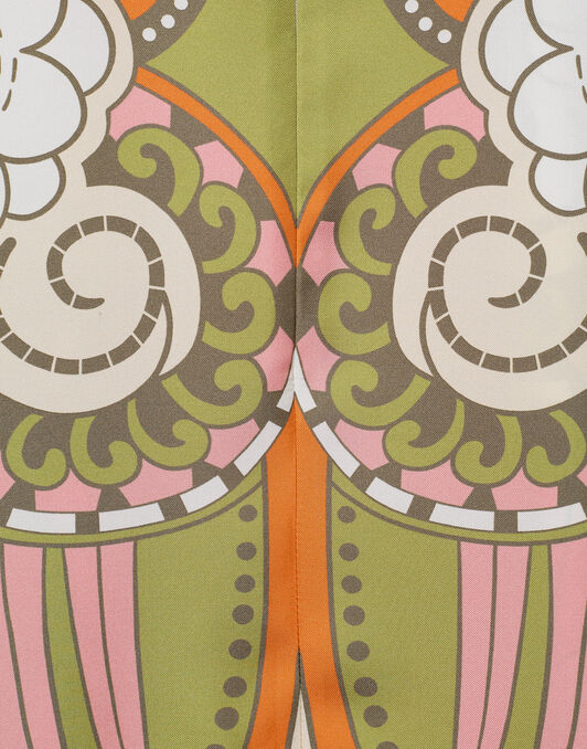Mini Swing Dress La DoubleJ: Ambrosia Placée Green Mini Swing Dress La DoubleJ: Ambrosia Placée Green DRE0963SIL006