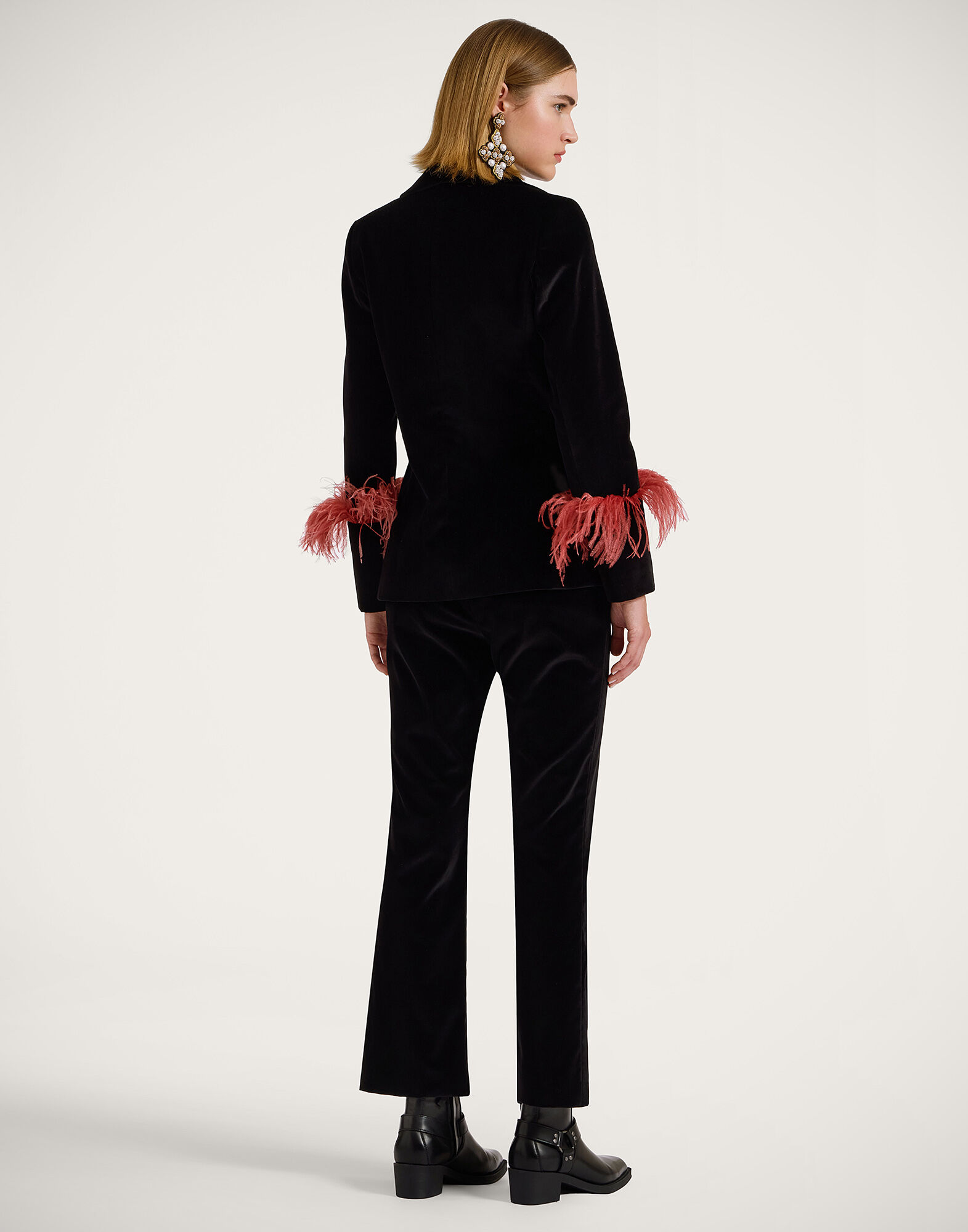 24/7 Pants La DoubleJ: Solid Black 24/7 Pants La DoubleJ: Solid Black TRO0069VEL011