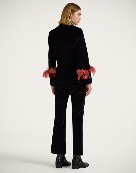24/7 Pants La DoubleJ: Solid Black 24/7 Pants La DoubleJ: Solid Black TRO0069VEL011