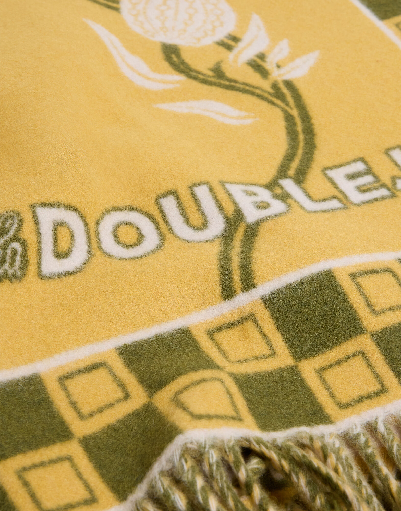 Blanket La DoubleJ: Melograno Saffron BLA0008WOL044