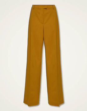 Loose Pants La DoubleJ: Solid Dark Yellow TRO0135WOL023