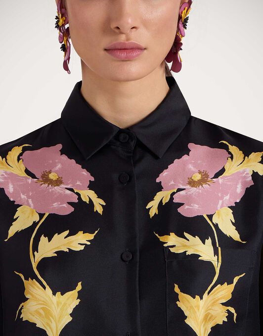 Boy Shirt La DoubleJ: Sylph Placée Black Boy Shirt La DoubleJ: Sylph Placée Black SHI0040SIL001