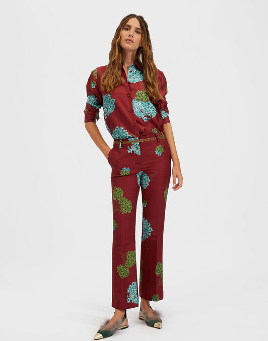 24/7 Pants La DoubleJ: Ortensia Bordeaux 24/7 Pants La DoubleJ: Ortensia Bordeaux TRO0069CAD001