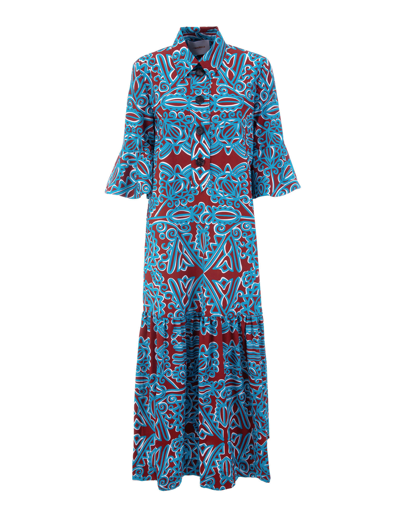 Artemis Dress La DoubleJ: Parnaveg Turchese Artemis Dress LaDoubleJ: Parnaveg Turchese DRE0201COT015
