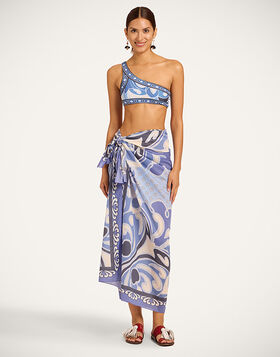 Pareo La DoubleJ: Cocoon Placée Blue SCA0051COT003