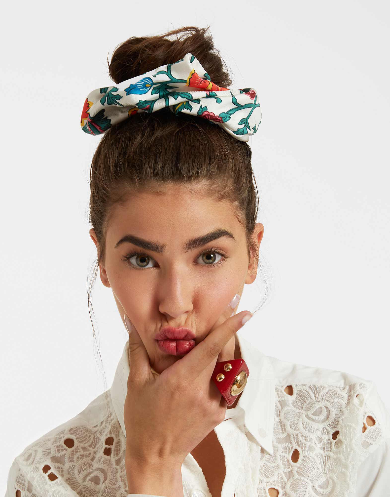Giga Scrunchie La DoubleJ: Dragonflower Mini Multicolor Giga Scrunchie La DoubleJ: Dragonflower Mini Multicolor SCR0003SIL001