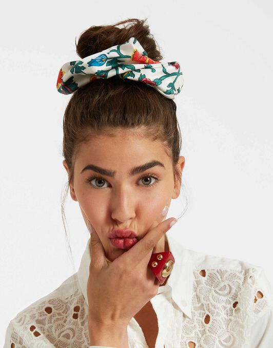 Giga Scrunchie La DoubleJ: Dragonflower Mini Multicolor Giga Scrunchie La DoubleJ: Dragonflower Mini Multicolor SCR0003SIL001
