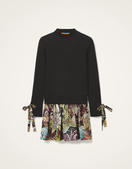 Sporty Dress La DoubleJ: Fun-Gi Black DRE0453FOD001