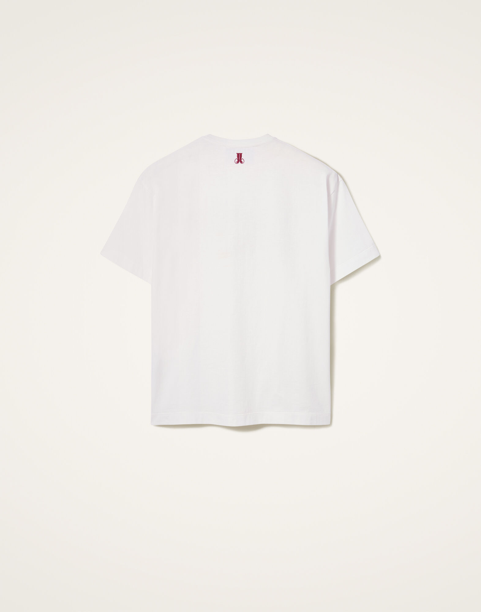 House T-Shirt La DoubleJ: Joy Off White House T-Shirt La DoubleJ: Joy Off White TSH0056JER032