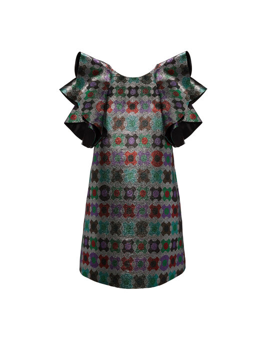 Flame Mini Dress La DoubleJ: Groovy Dot Flame Mini Dress LaDoubleJ: Groovy Dot DRE0213JAC022