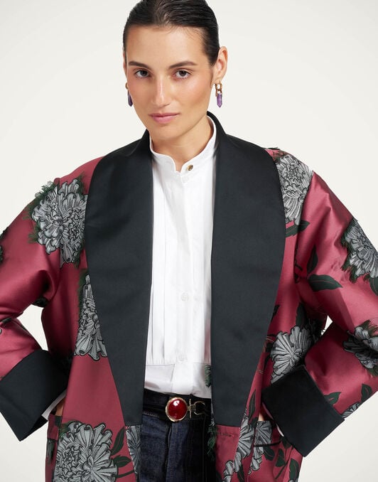 Boudoir Coat La DoubleJ: Feria Pink Boudoir Coat La DoubleJ: Feria Pink JAC0219JCQ159