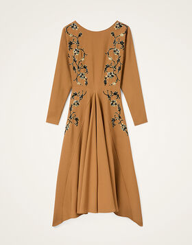 9 To 5 Dress La DoubleJ: Solid Tobacco DRE1145VIS035