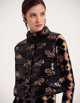 Bonbon Puffer Vest La DoubleJ: Mayfair Black DOW0012PAI007