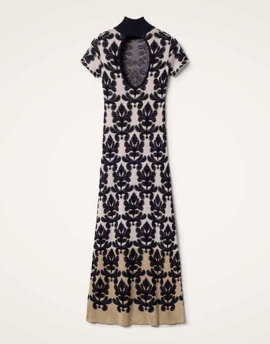 Herald Long Dress La DoubleJ: Herald Silver DRE0822KNI133