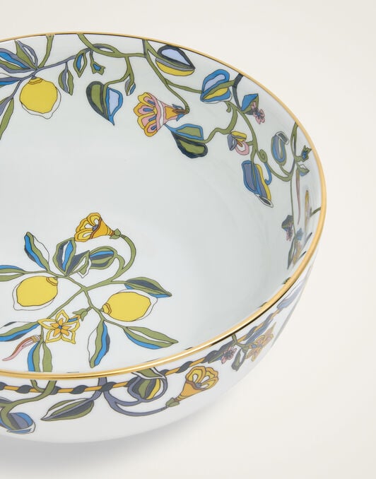 Bowl La DoubleJ: Borboni White Bowl La DoubleJ: Borboni White BWT0007CER001