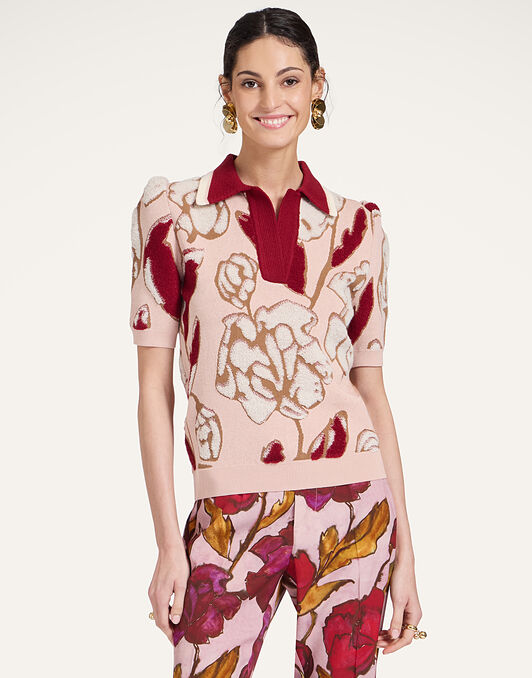 Pumped Up Polo La DoubleJ: Multicolor Light Pink Pumped Up Polo La DoubleJ: Multicolor Light Pink PUL0338KNI189