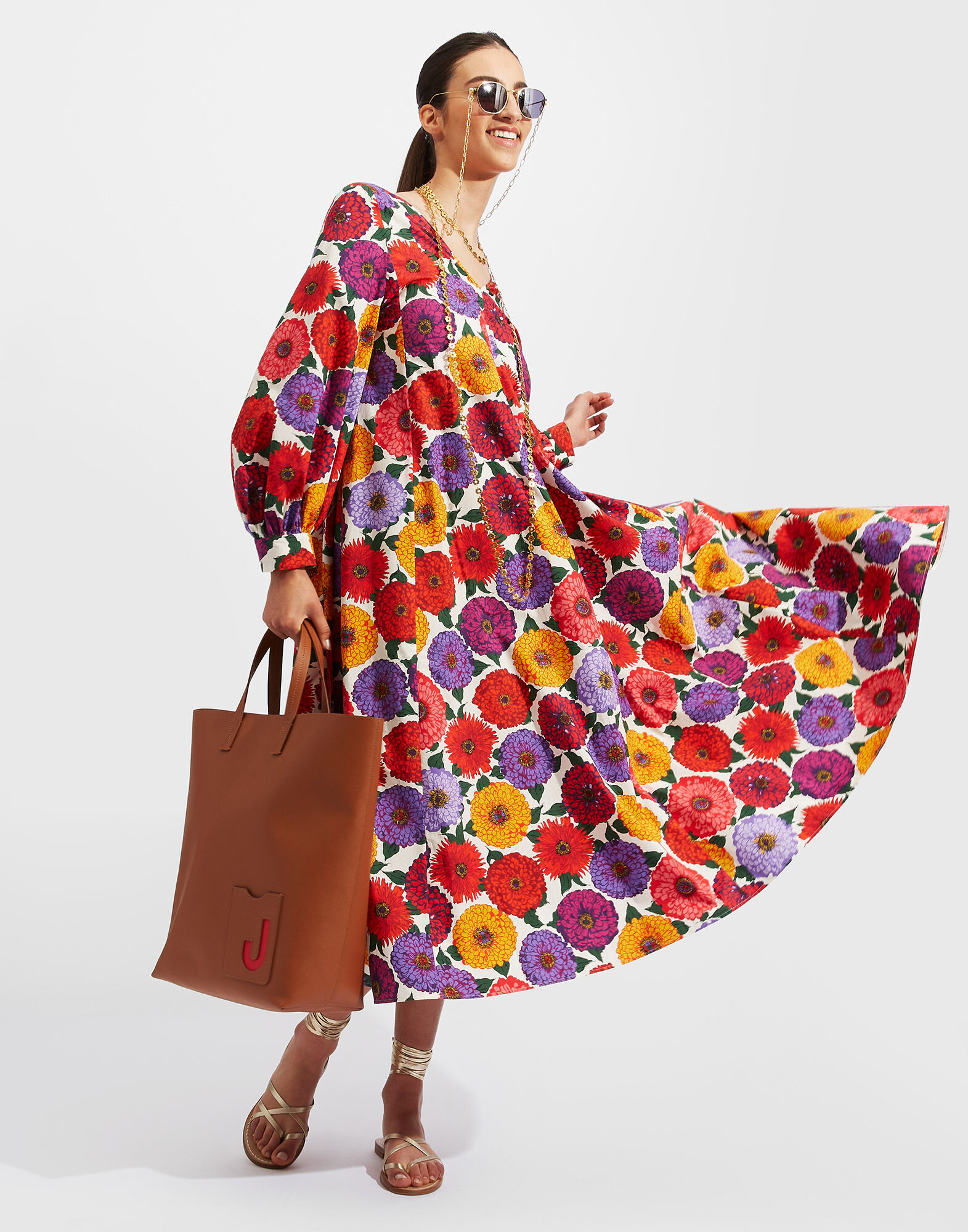 Bali Dress La DoubleJ: Zinnie Bali Dress La DoubleJ: Zinnie DRE0279COT001