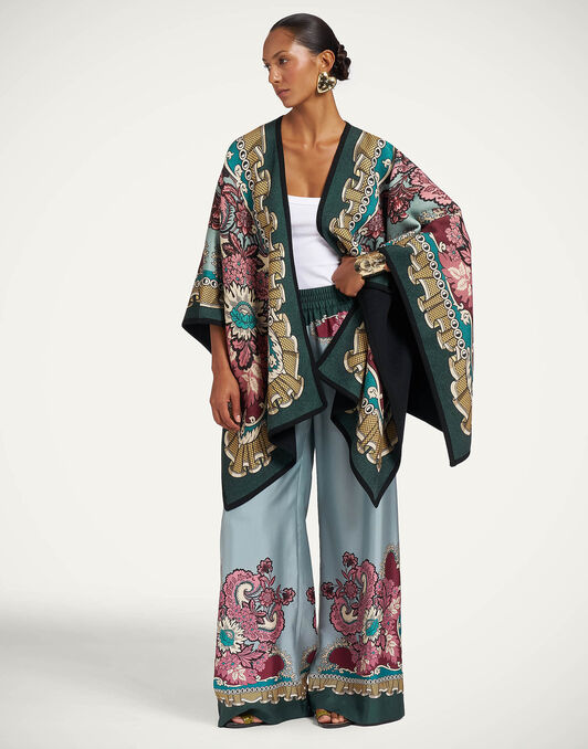 Soul Poncho La DoubleJ: Symposium Placée Light Blue SCA0047PLA003