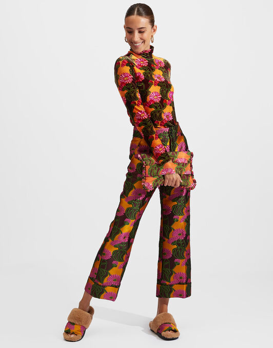 Turtleneck La DoubleJ: Orange Gerber SHI0030VEL006