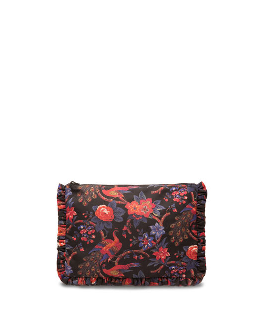 Hand Pochette LaDoubleJ: Pavone Nero BAG0002NYL001
