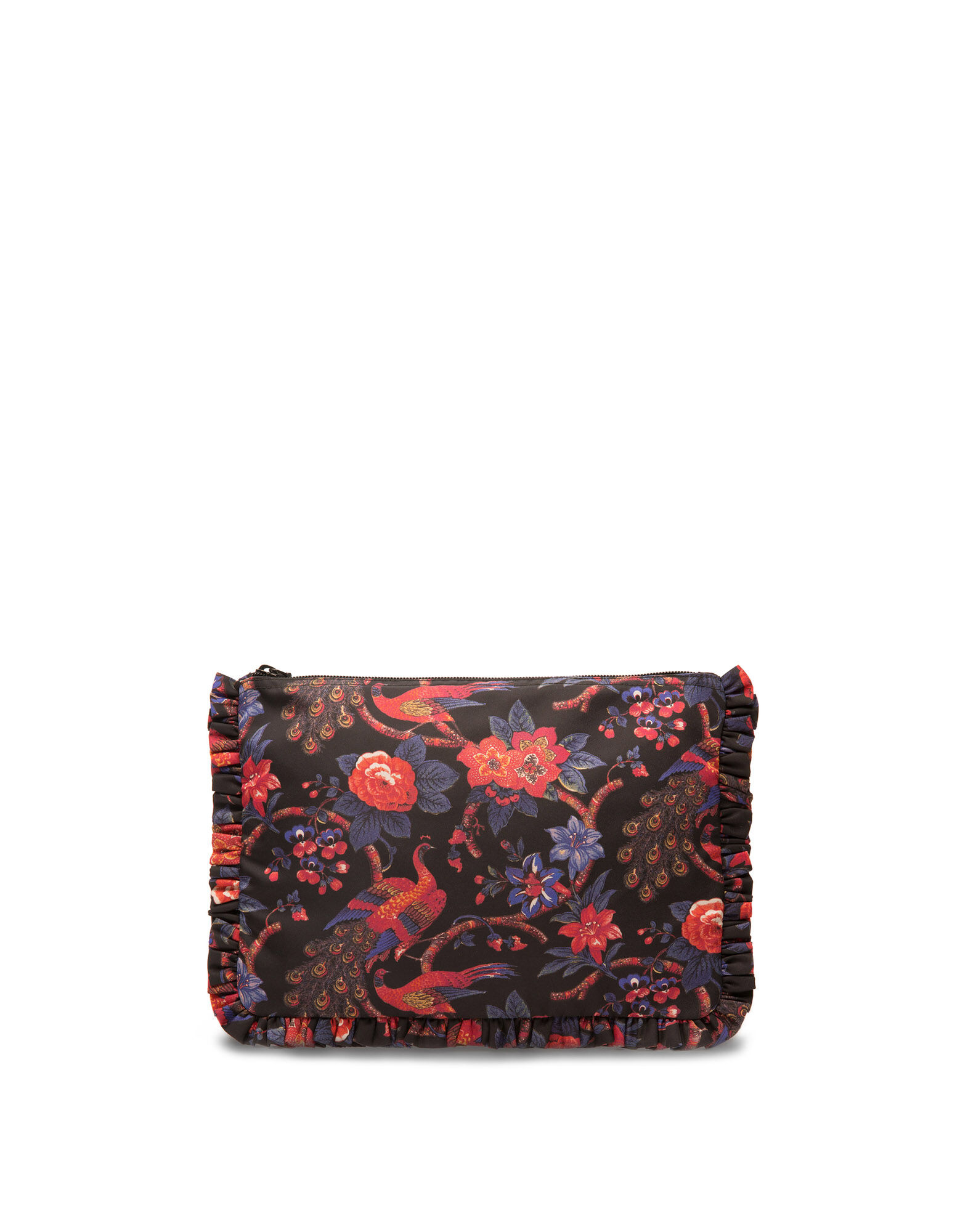 Hand Pochette LaDoubleJ: Pavone Nero BAG0002NYL001