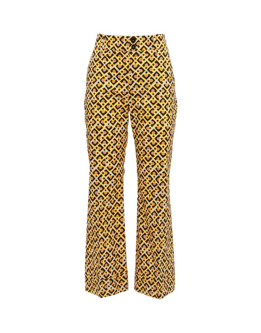 Hendrix Pants La DoubleJ: Puzzle Rosa TRO0014COT006
