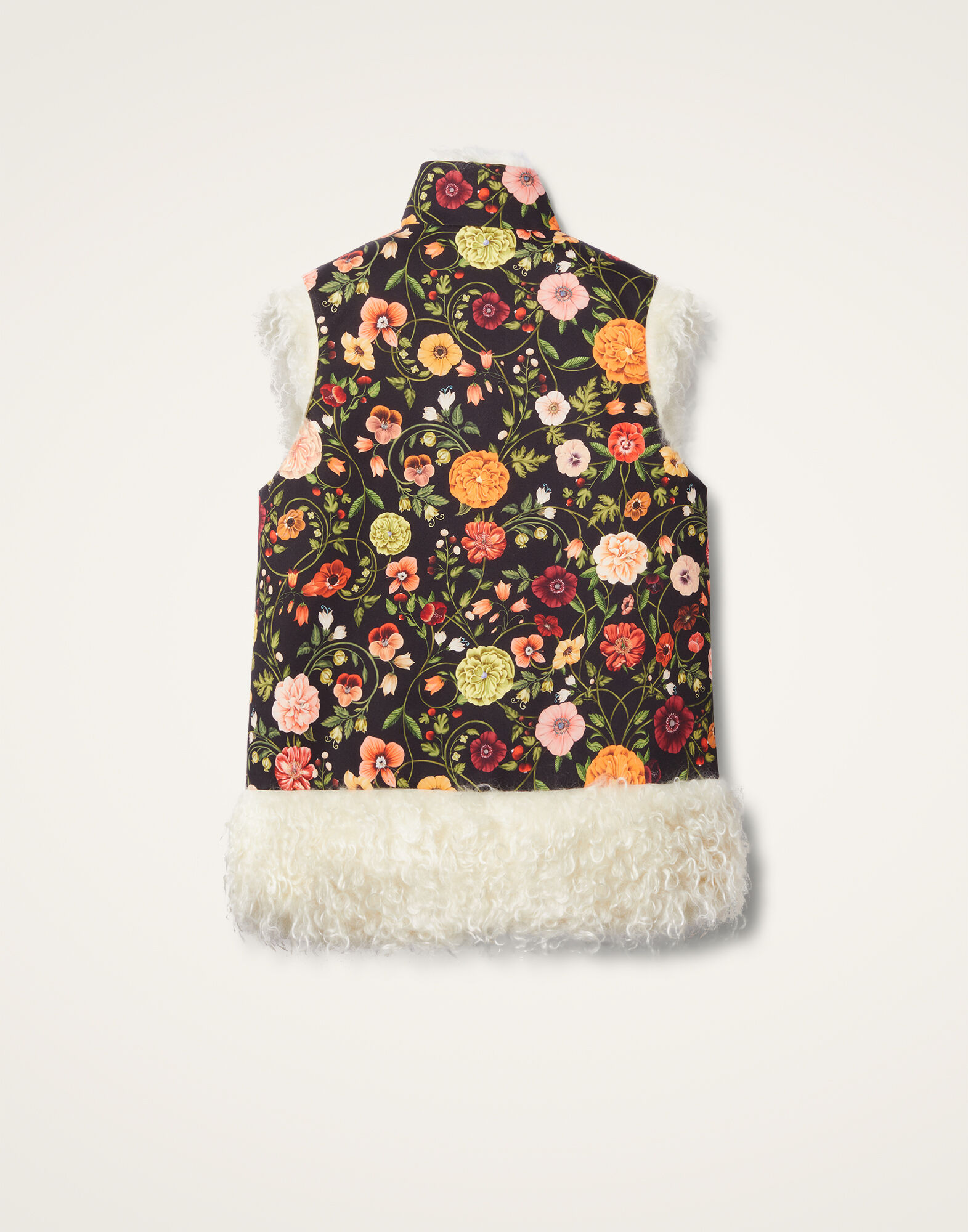 Sleeveless Folk Jacket La DoubleJ: Botticelli Black Sleeveless Folk Jacket La DoubleJ: Botticelli Black JAC0046JER034