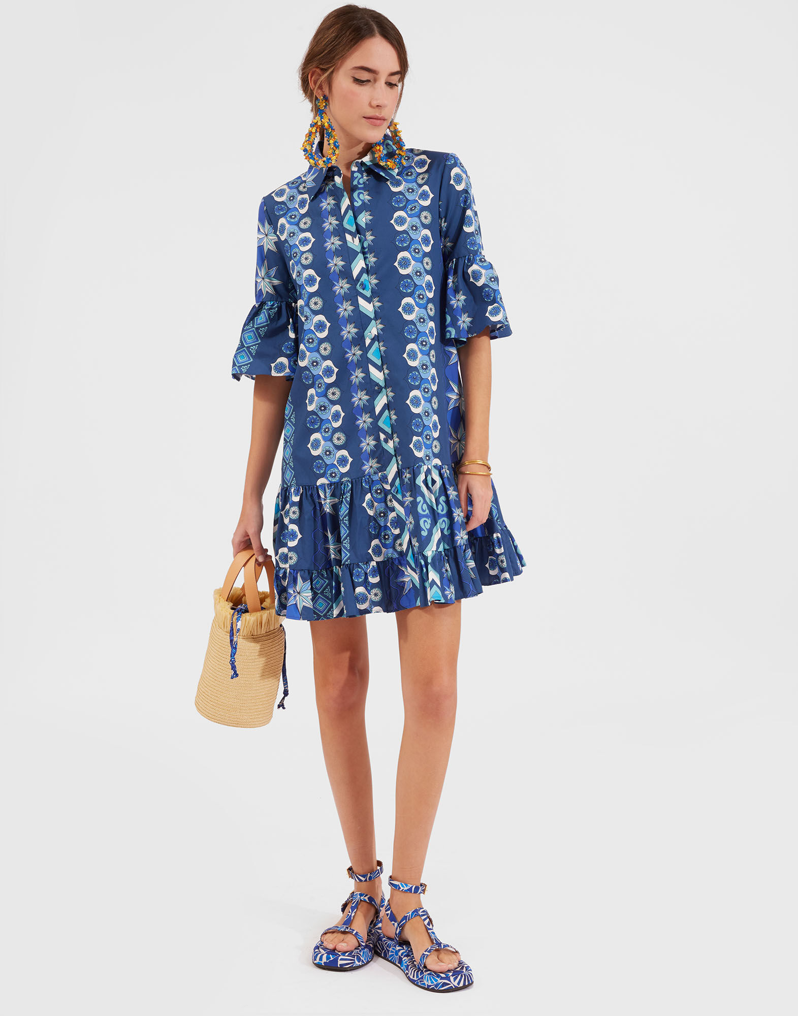 Choux Dress La DoubleJ: Costiera DRE0754COT043