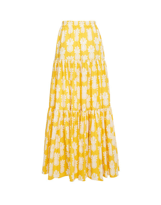 Big Skirt La DoubleJ: Pineapple Big Skirt LaDoubleJ: Pineapple SKI0001COT020