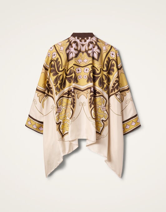 Foulard Shirt La DoubleJ: Spells Placée Yellow SHI0167LAC008