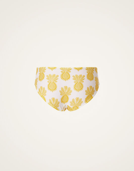 Boy Brief La DoubleJ: Pineapple Sunflower White Boy Brief La DoubleJ: Pineapple Sunflower White SWI0030LYC001