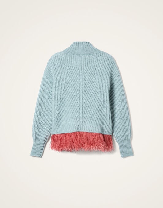 High Kick Sweater La DoubleJ: Powder Blue High Kick Sweater La DoubleJ: Powder Blue PUL0174KNI098