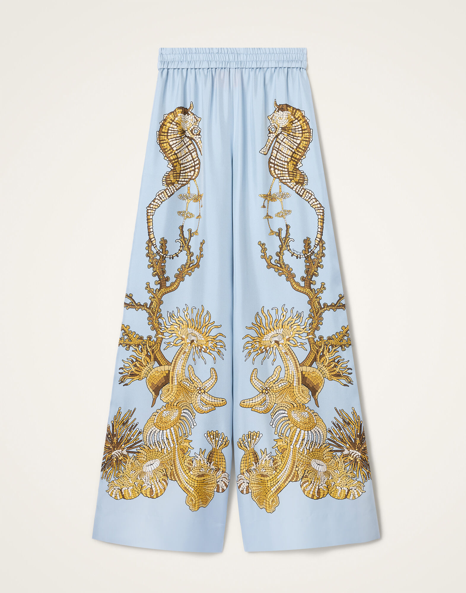 Palazzo Pants La DoubleJ: Oceania Placée Light Blue Palazzo Pants La DoubleJ: Oceania Placée Light Blue TRO0026SIL026