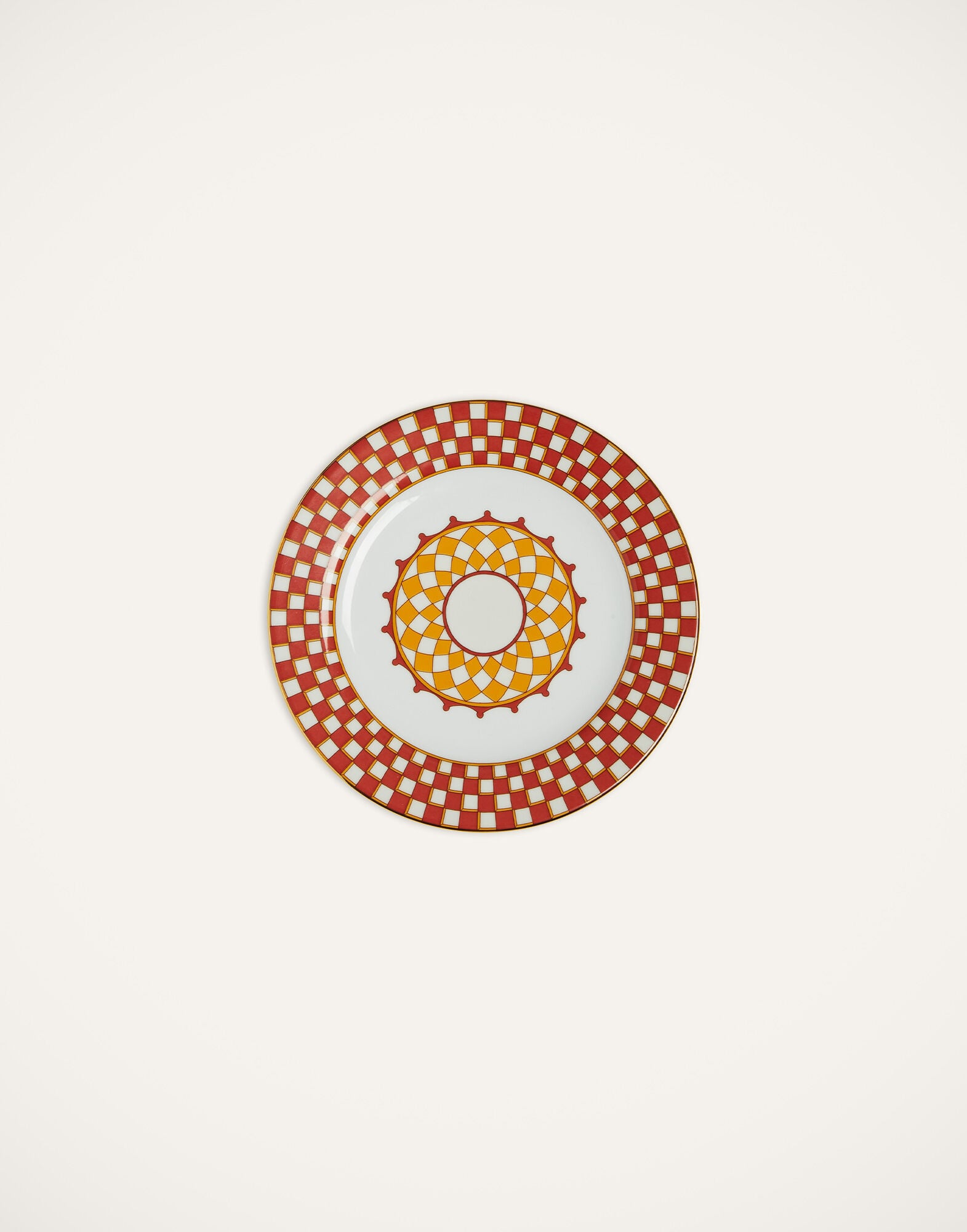 Dessert Plates Set Of 4 La DoubleJ: Solar Multicolor Dessert Plates Set Of 4 La DoubleJ: Solar Multicolor DES0004CER001