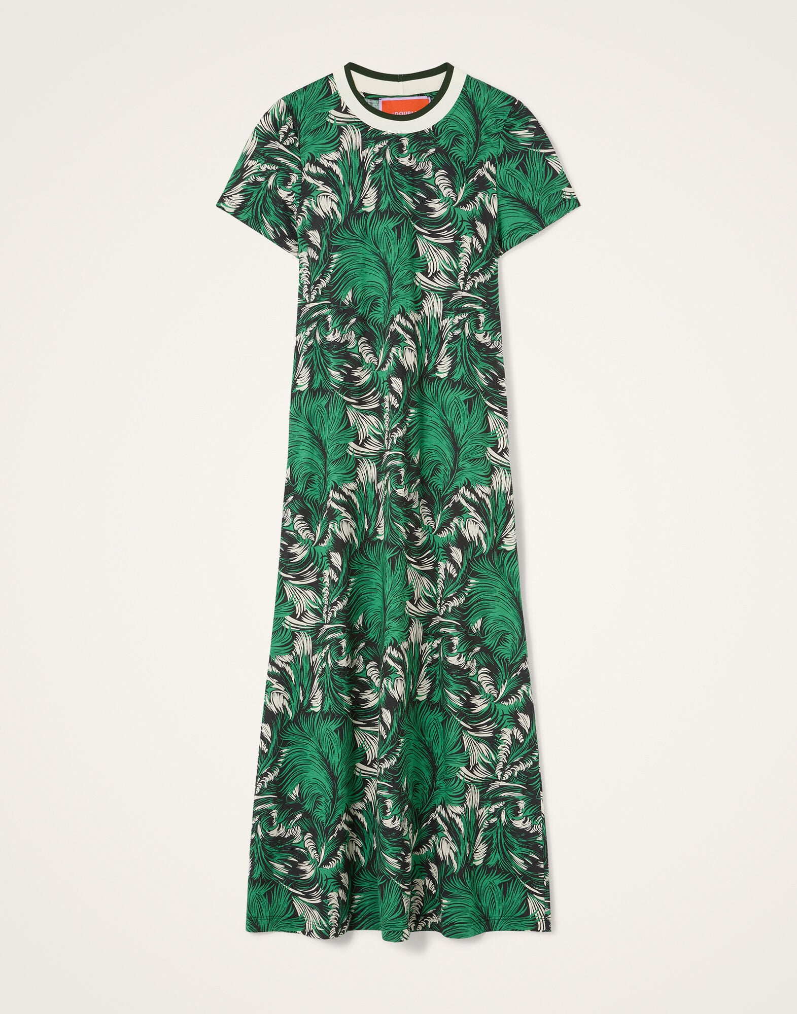 Sporty Swing Dress La DoubleJ: Quill Green Sporty Swing Dress La DoubleJ: Quill Green DRE0247JER002