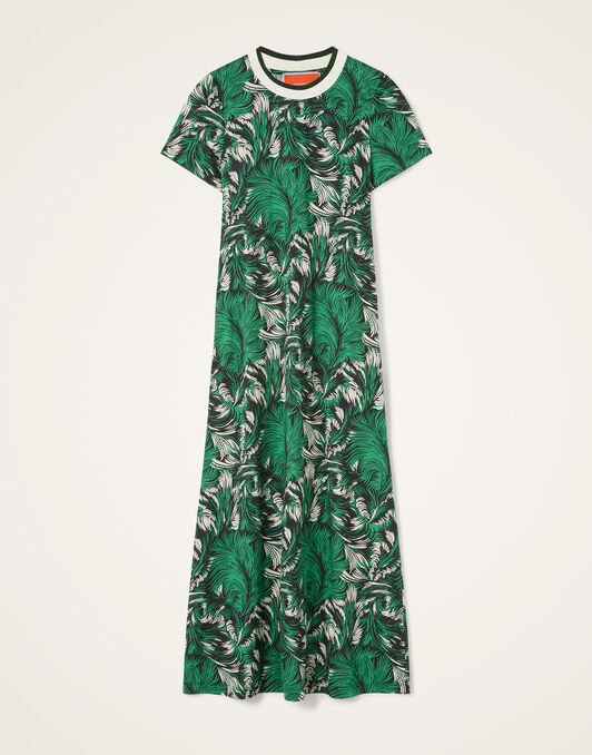 Sporty Swing Dress La DoubleJ: Quill Green Sporty Swing Dress La DoubleJ: Quill Green DRE0247JER002